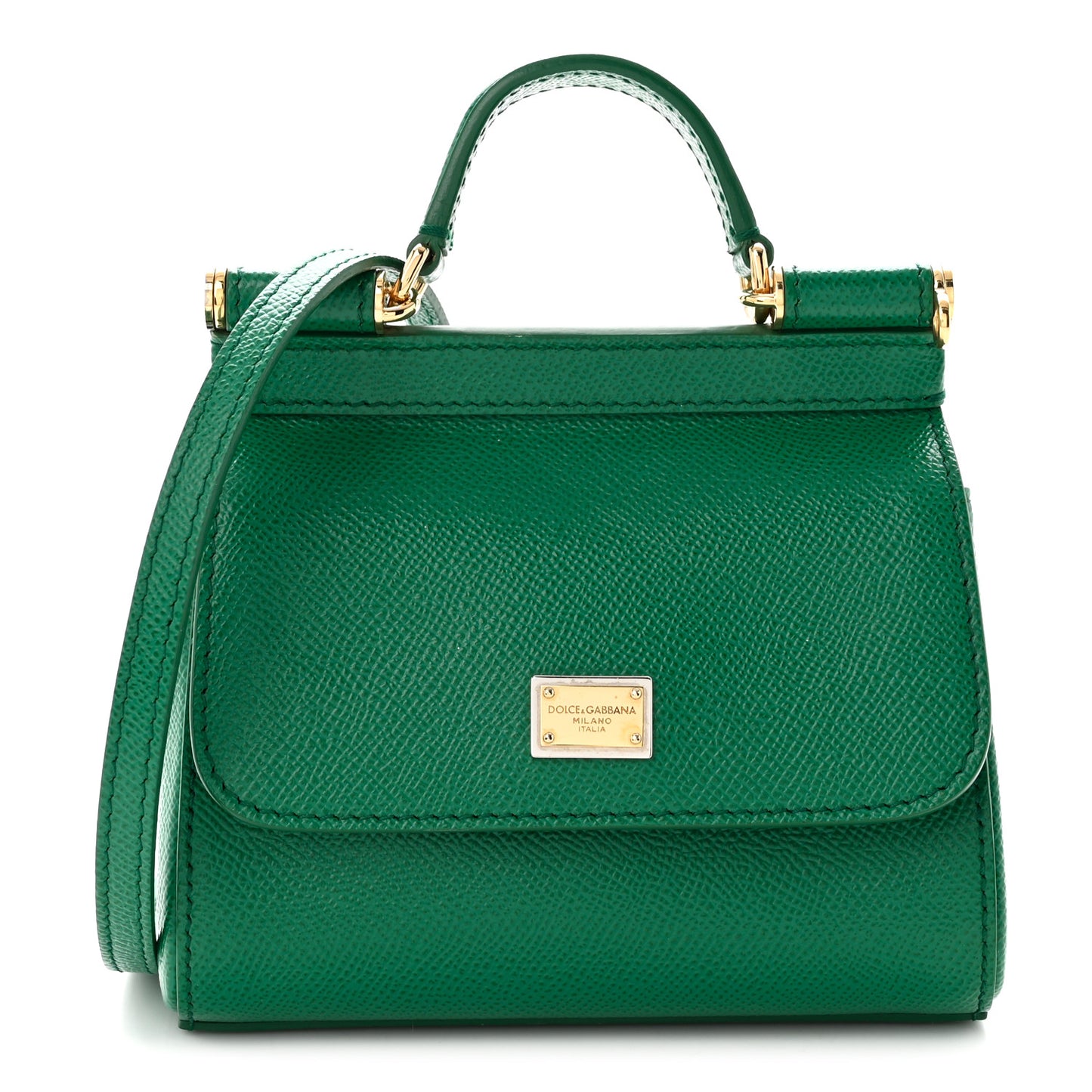 Dauphine Micro Miss Sicily Satchel Green