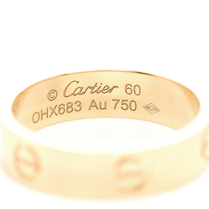 Cartier 18K Yellow Gold 5.5mm LOVE Ring 60 9 4 of 5