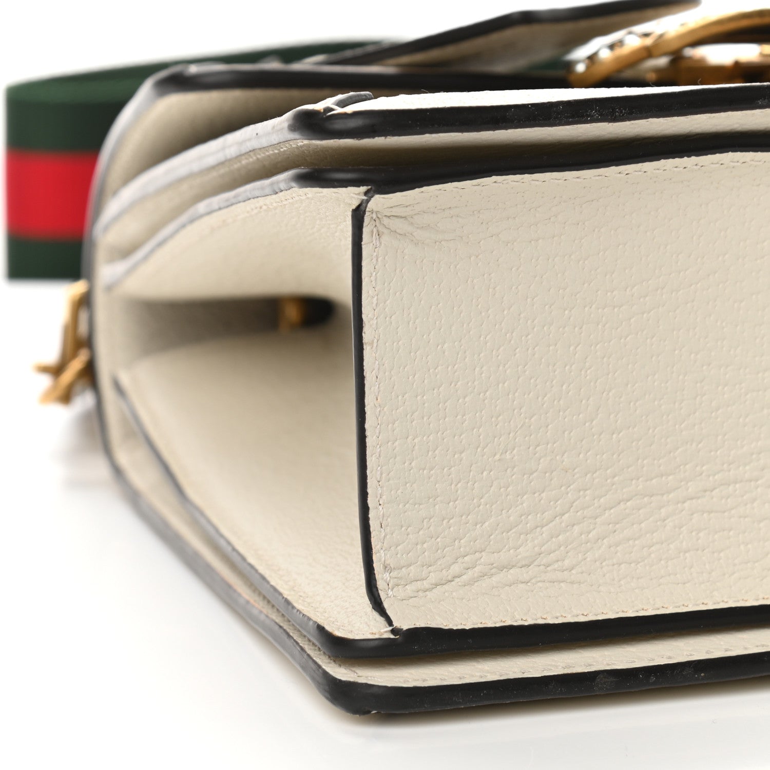 Gucci GG Supreme Monogram Small Queen Margaret Top Handle Bag White 8 of 9