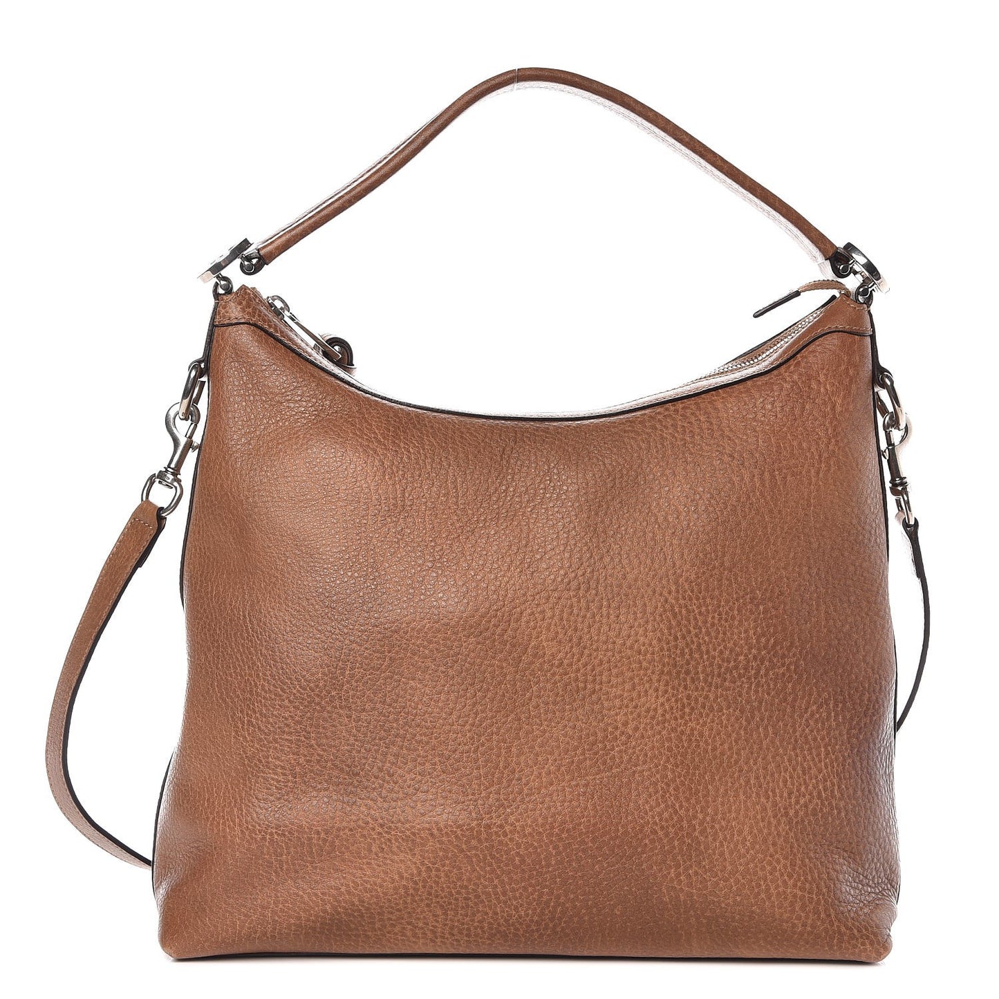 Grained Calfskin Small Miss GG Hobo Light Cuir