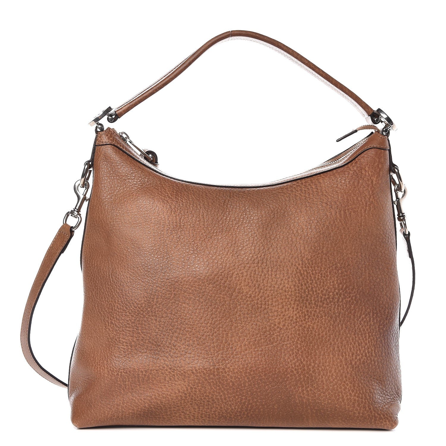 Gucci Grained Calfskin Small Miss GG Hobo Light Cuir 1 of 12
