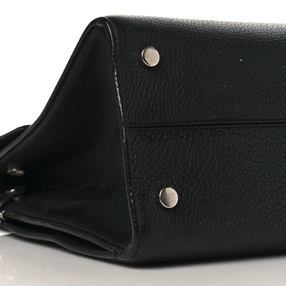 Christian Dior Grained Calfskin Medium Diorever Flap Black 7 of 11