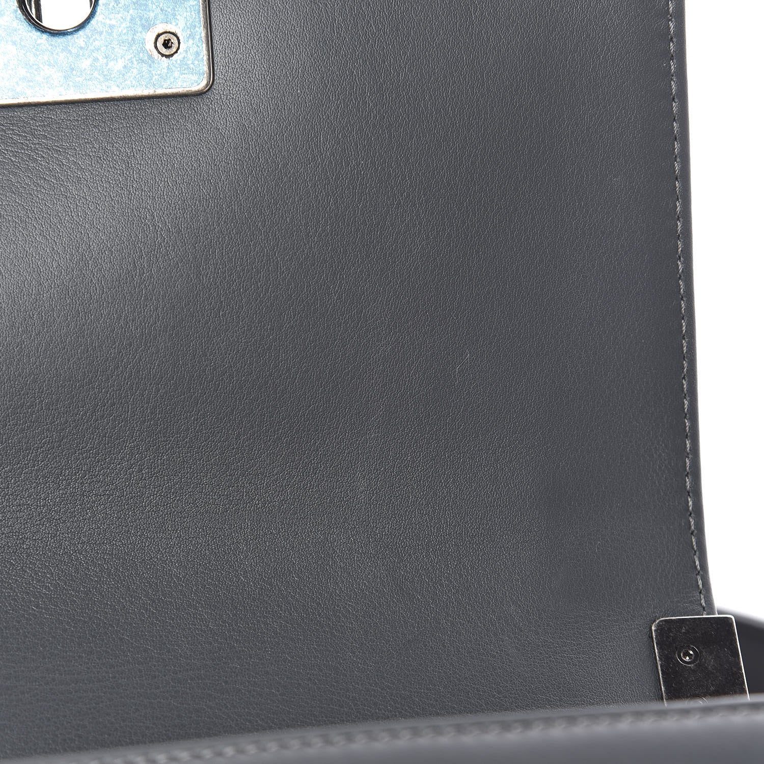 Chanel Tweed Calfskin Small Boy Flap Grey 11 of 12