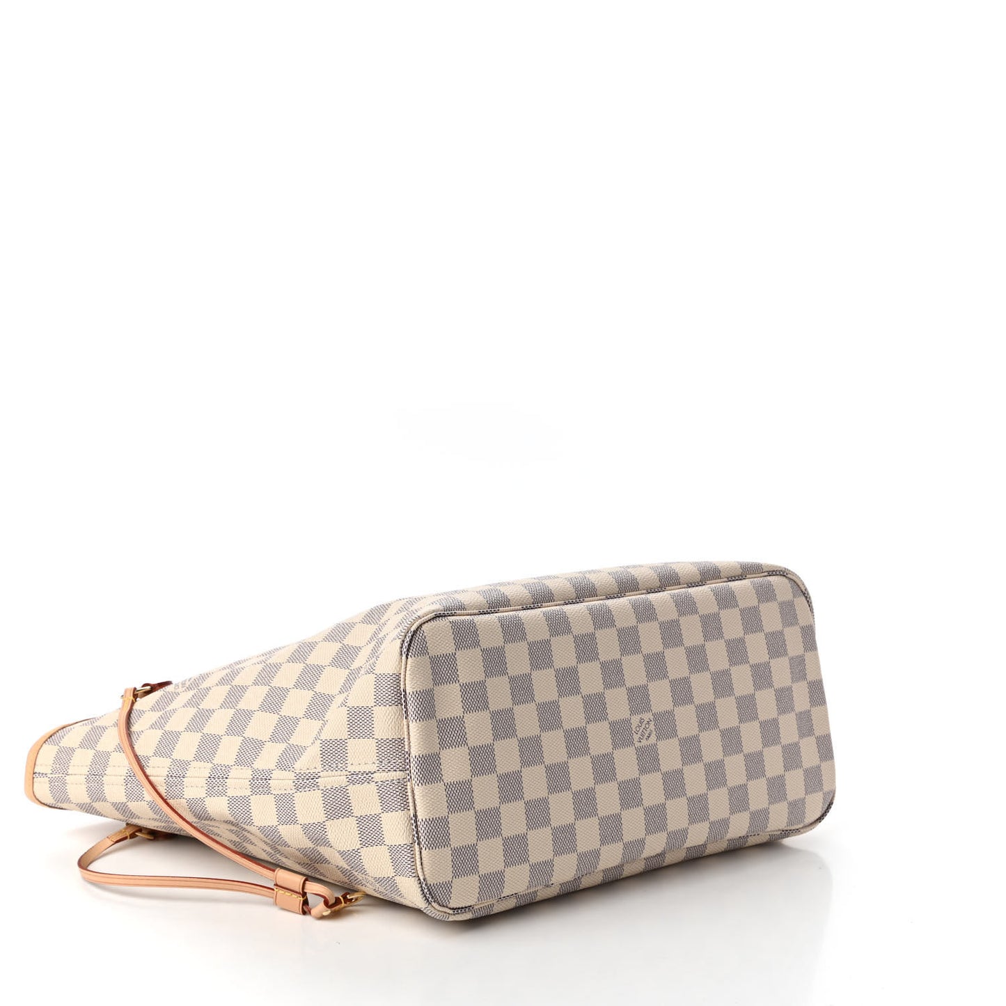 Damier Azur Neo Neverfull MM Rose Ballerine