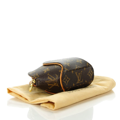 Louis Vuitton Monogram Mini Ellipse Wristlet Clutch 4 of 7