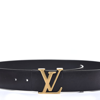 Louis Vuitton Calfskin 40mm LV Initiales Montaigne Belt 90 36 Black 6 of 6