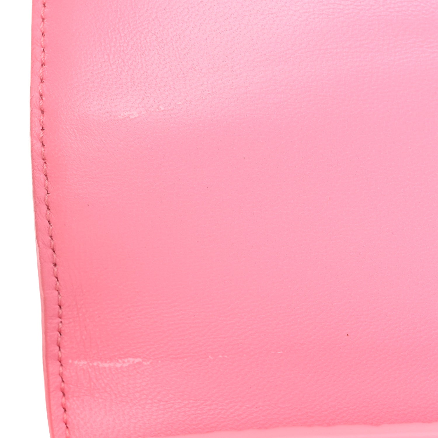 Balenciaga Shiny Super Supple Calfskin Crocodile Embossed Small XX Flap Stretch Bag Sweet Pink 12 of 13