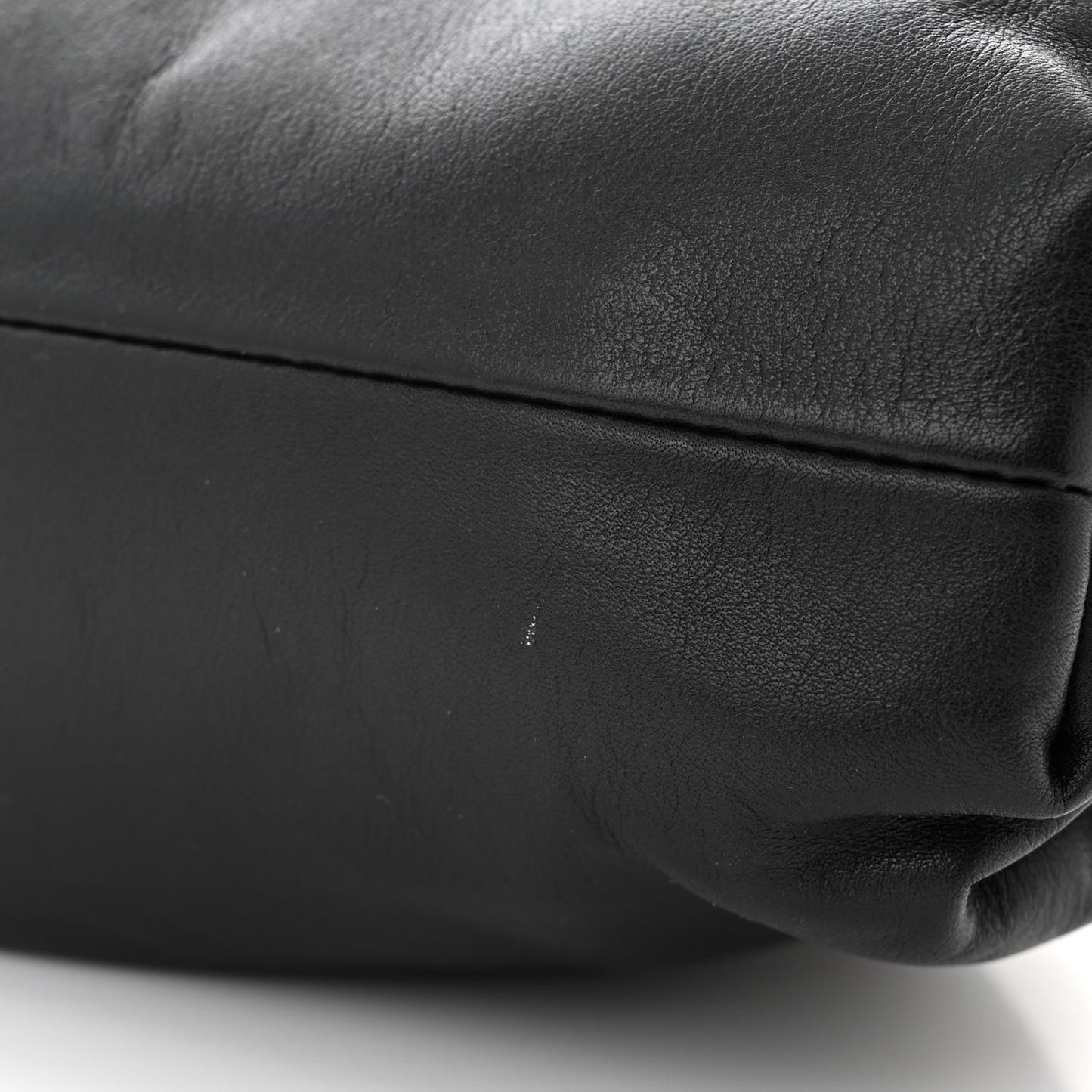 Butter Calfskin The Mini Pouch Black