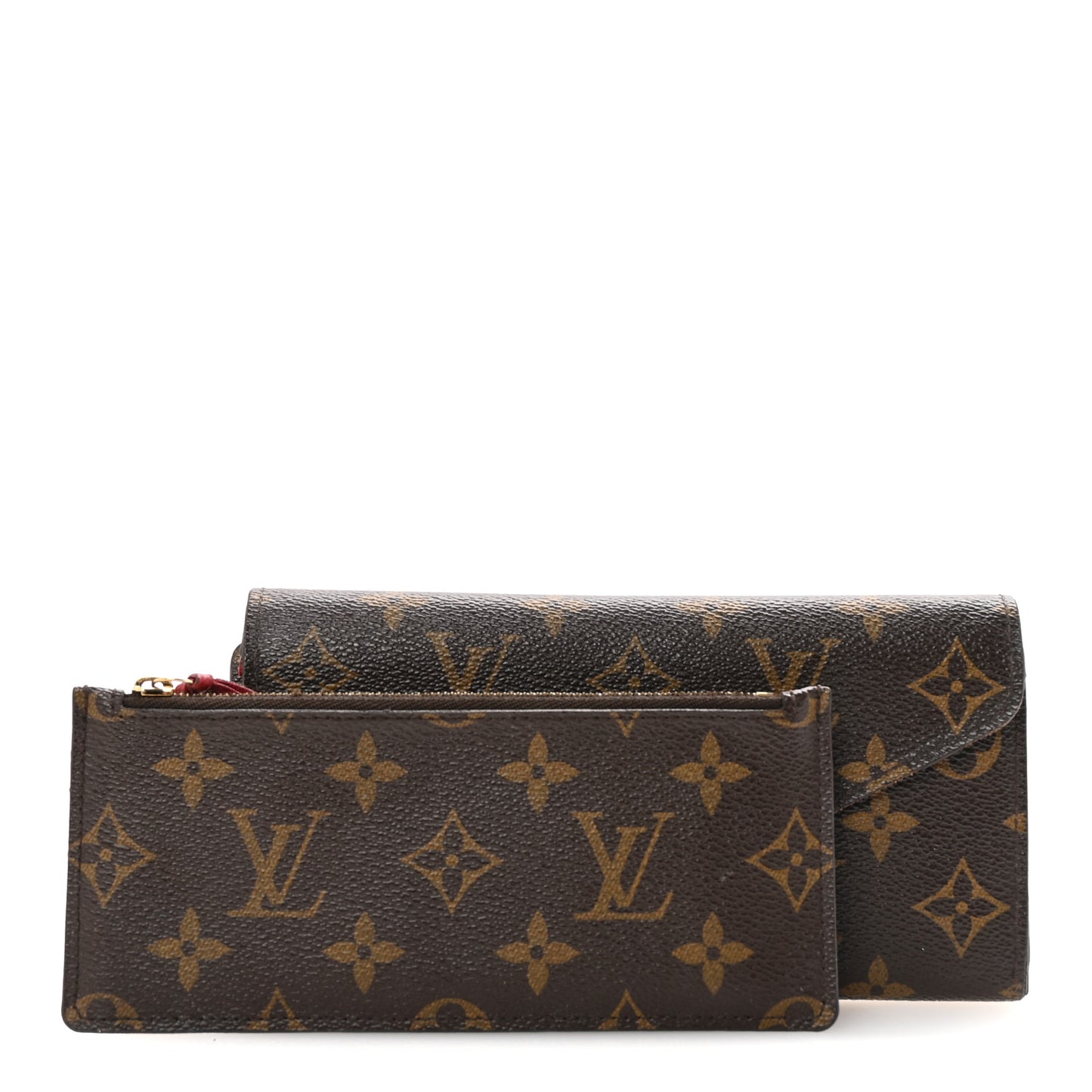 Monogram Josephine Wallet Red