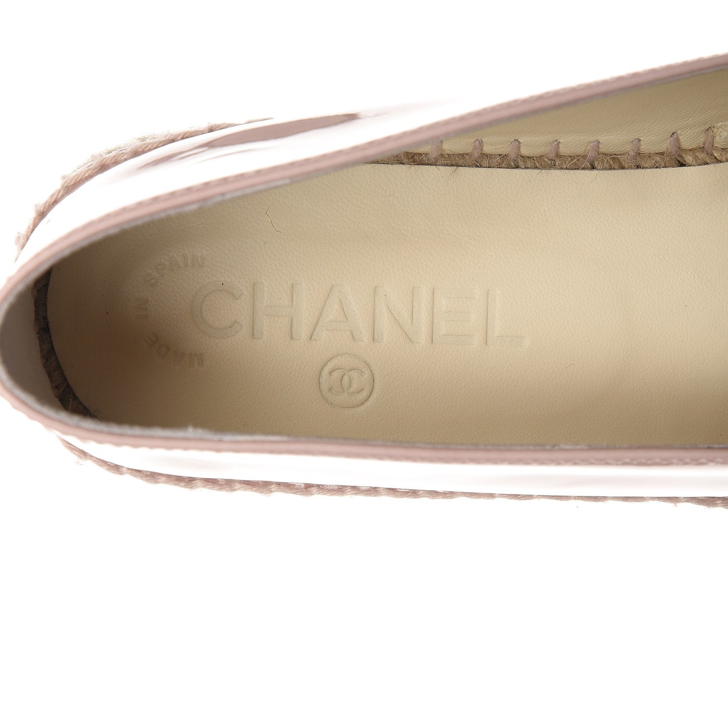 Patent CC Espadrilles 39 Pink
