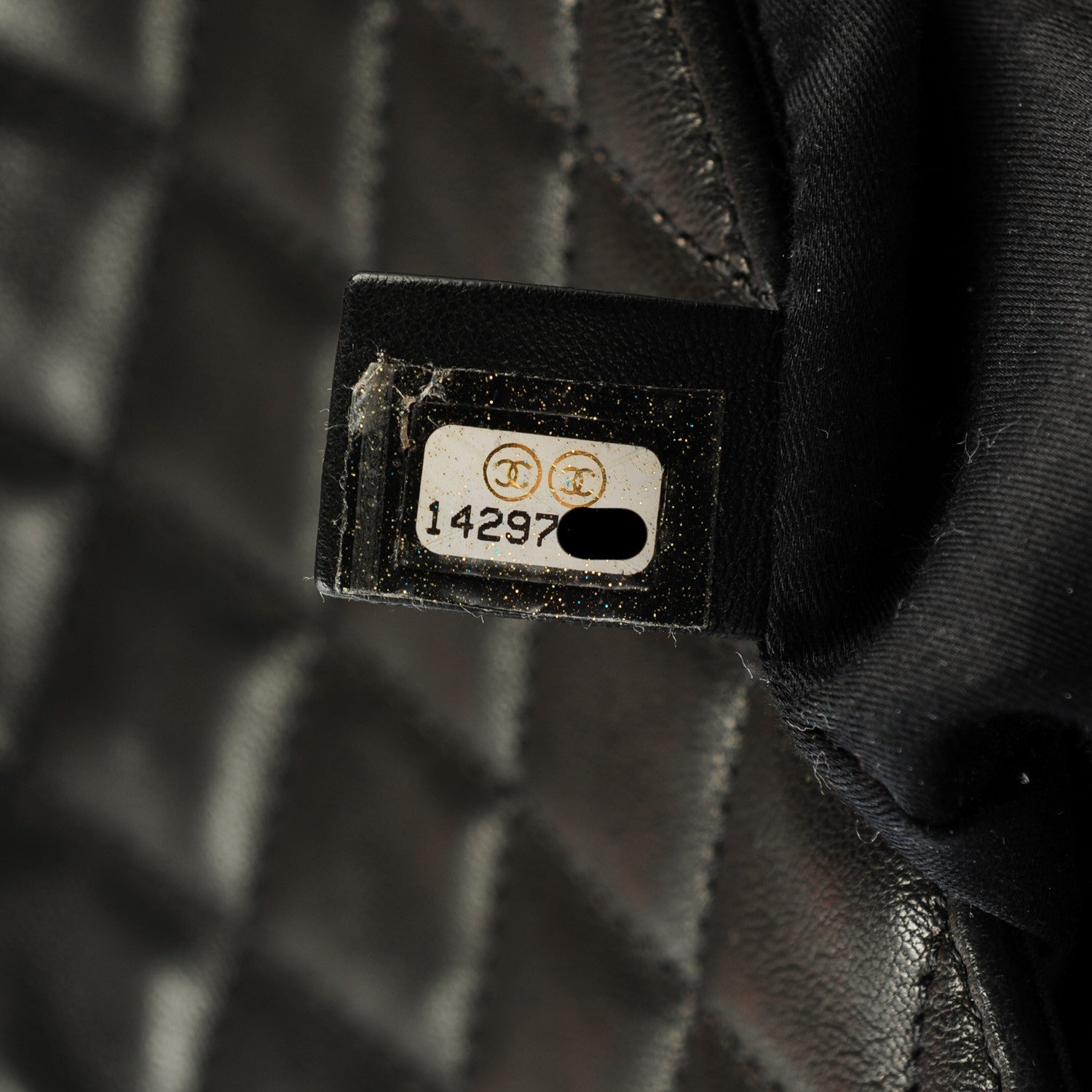 Chanel Lambskin Quilted Medium Cruise Charm Single Flap Black 8 of 8