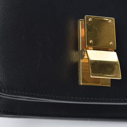 Celine Box Calfskin Small Classic Box Flap Bag Black 10 of 16