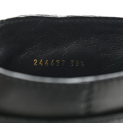 Gucci Calfskin Interlocking G Riding Boots 39.5 Black 7 of 8