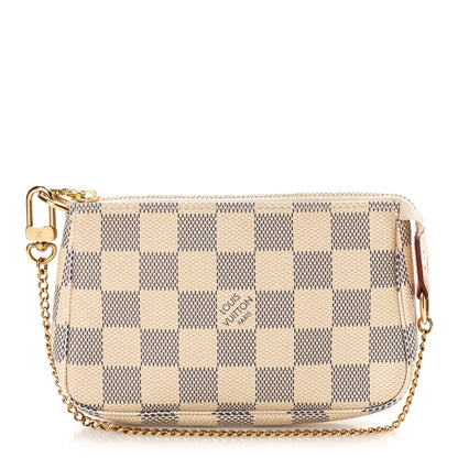 Louis Vuitton Damier Azur Mini Pochette Accessories 1 of 9