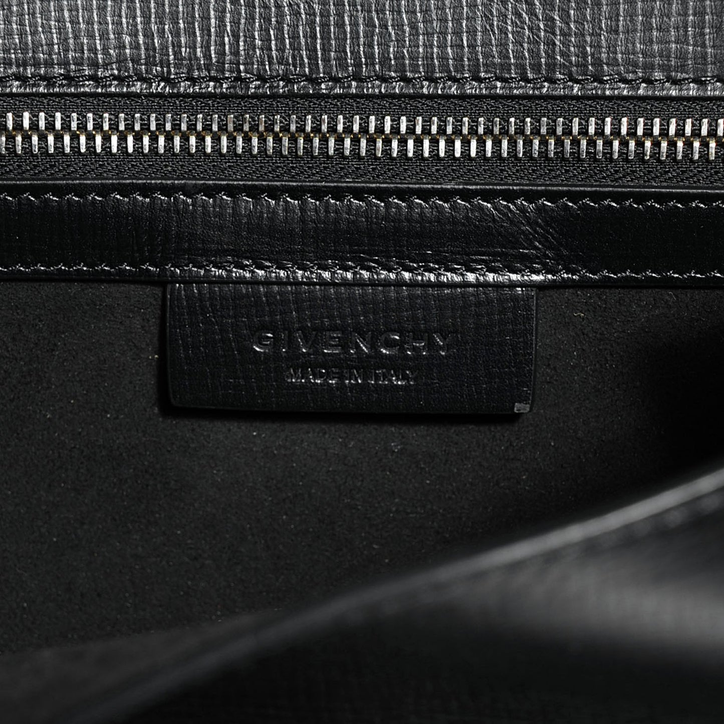 Textured Calfskin Medium Pandora Box Crossbody Bag Black
