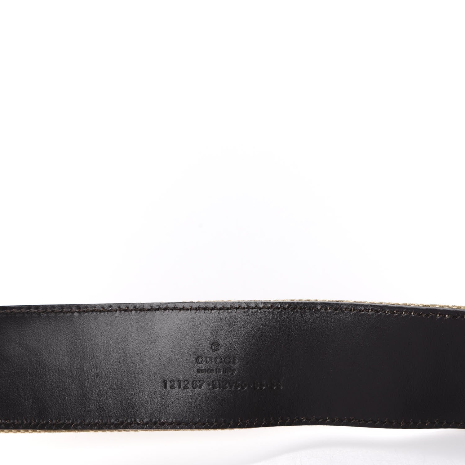 Gucci Monogram Buckle Belt 85 34 Red 3 of 6