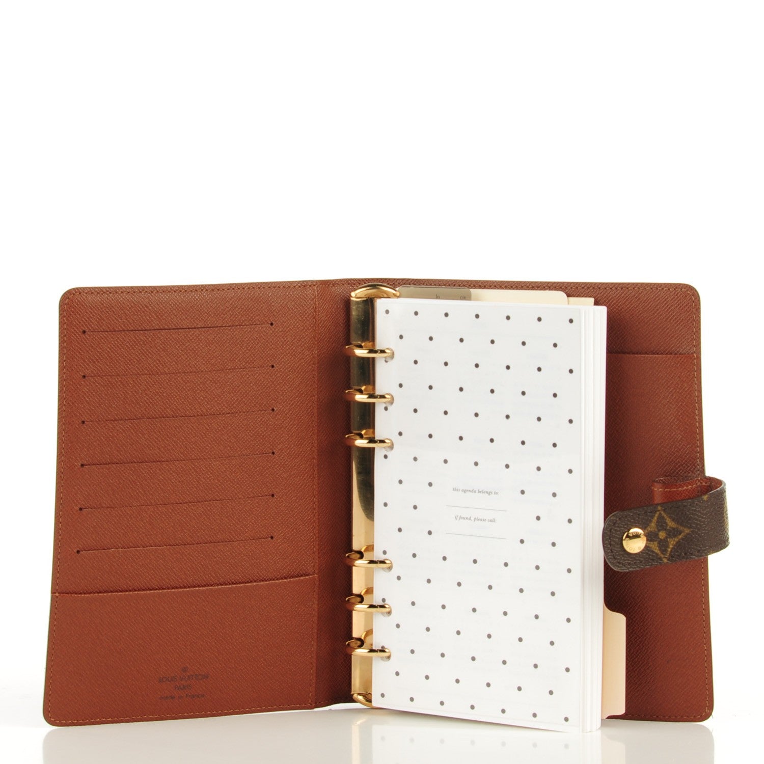 Louis Vuitton Monogram Medium Ring Agenda Cover 5 of 7