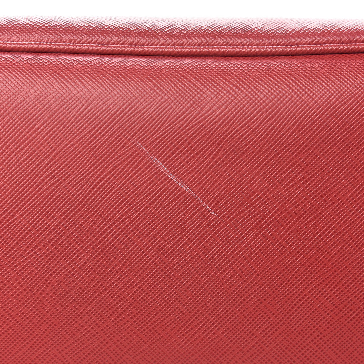 Saffiano Large Galleria Double Zip Tote Fuoco