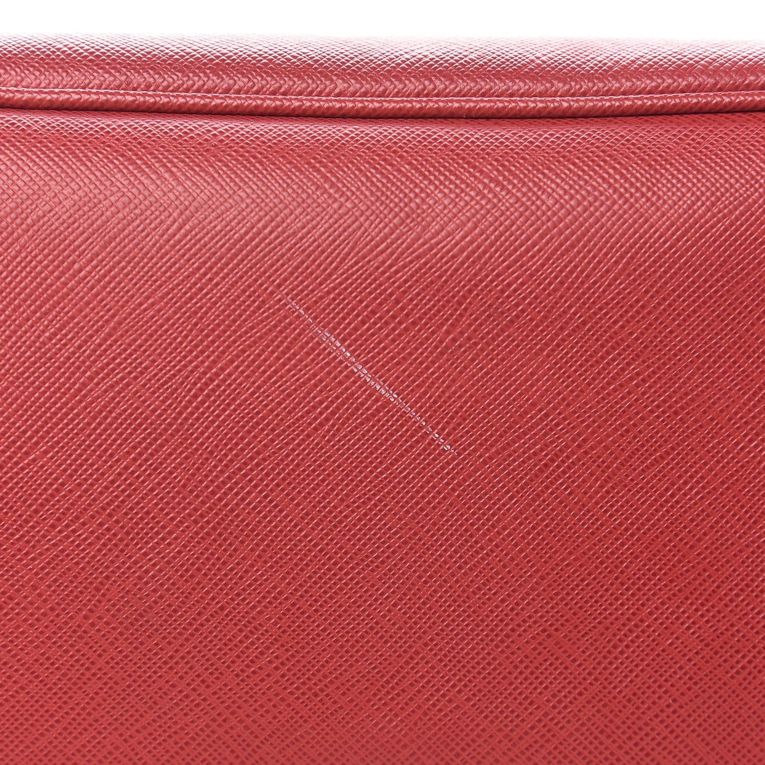 Prada Saffiano Large Galleria Double Zip Tote Fuoco 13 of 19