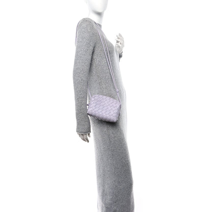 Bottega Veneta Nappa Intrecciato Mini Loop Camera Bag Oyster 2 of 9