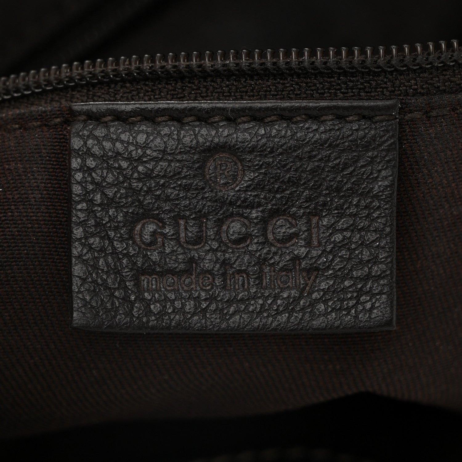 Gucci Monogram Medium New Ladies Web Hobo Dark Brown 6 of 11