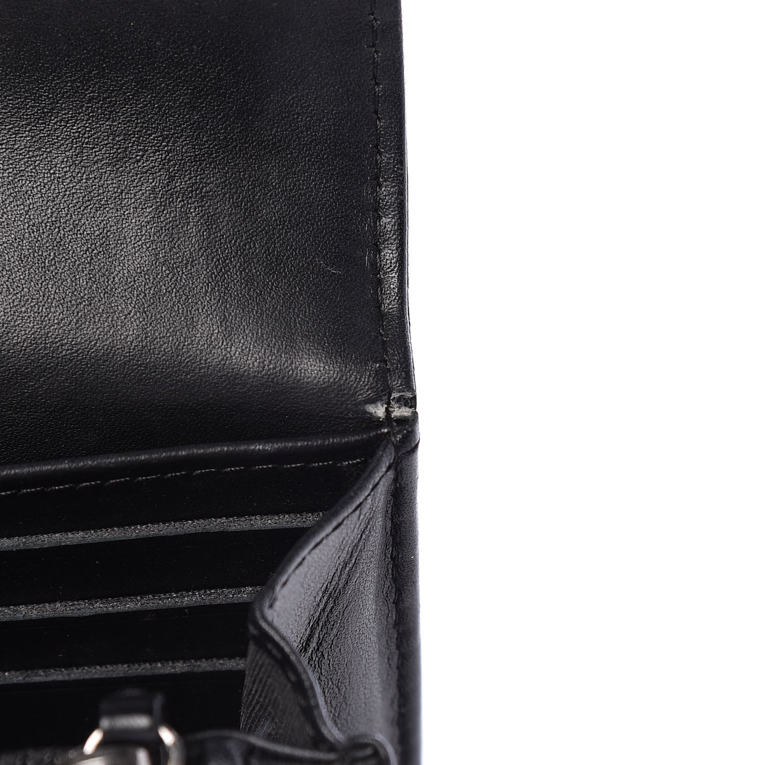 Chanel Caviar Quilted Large Boy Gusset Flap Wallet Black 13 of 16