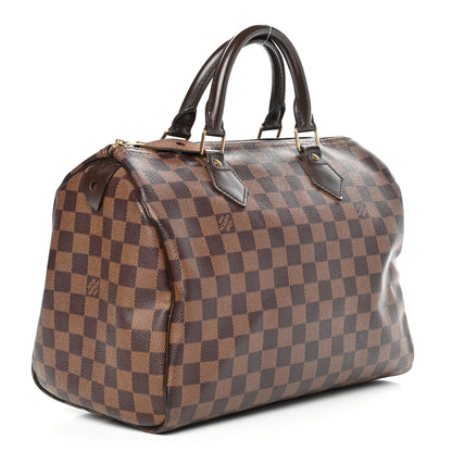 Louis Vuitton Damier Ebene Speedy 30 3 of 11