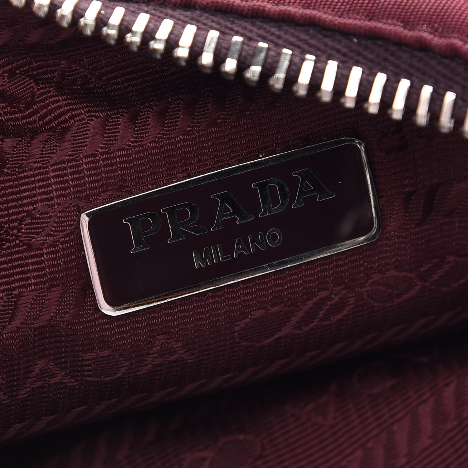 Prada Tessuto Nylon Re-Edition 2005 Shoulder Bag Granato 6 of 10