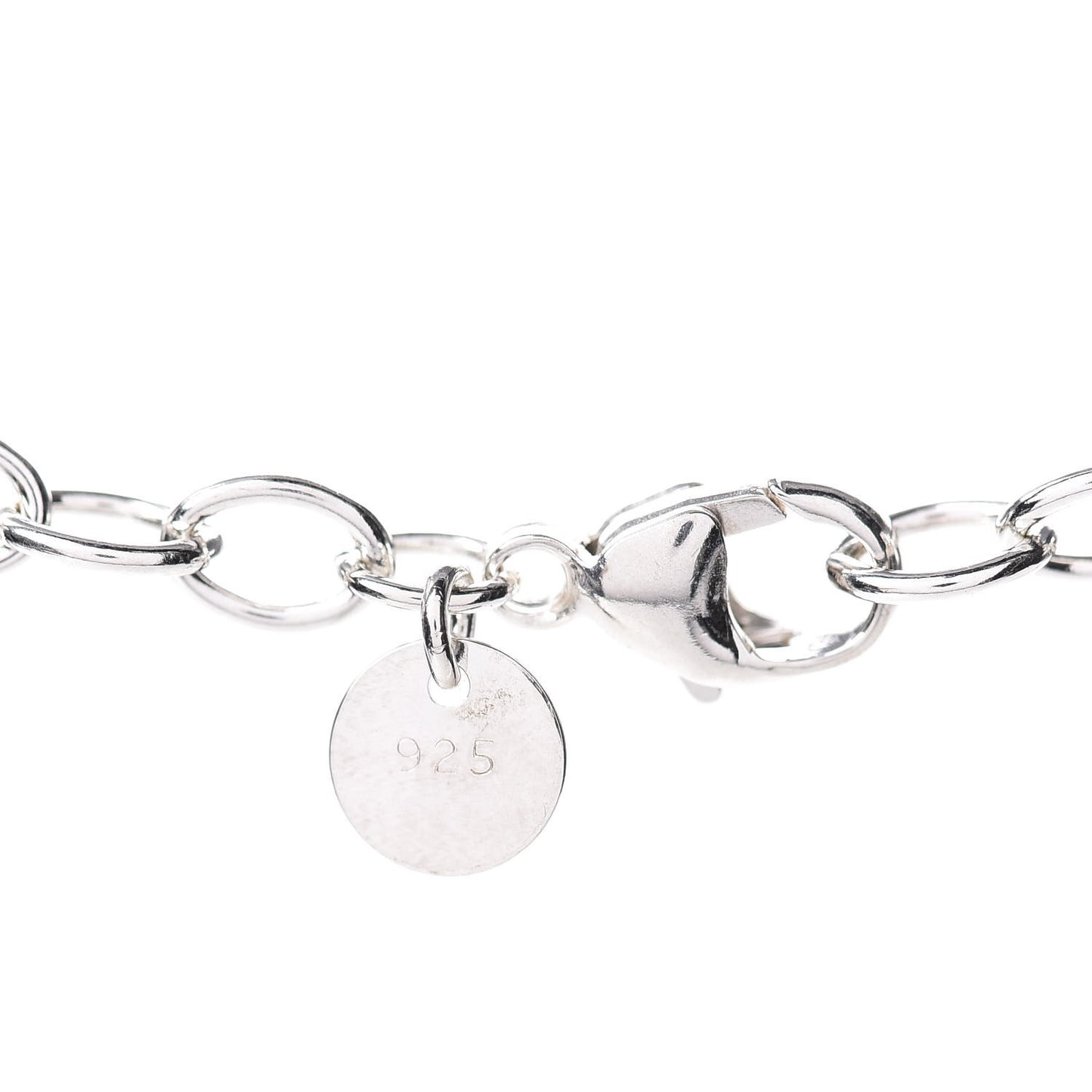 Sterling Silver Narrow Infinity Link Necklace