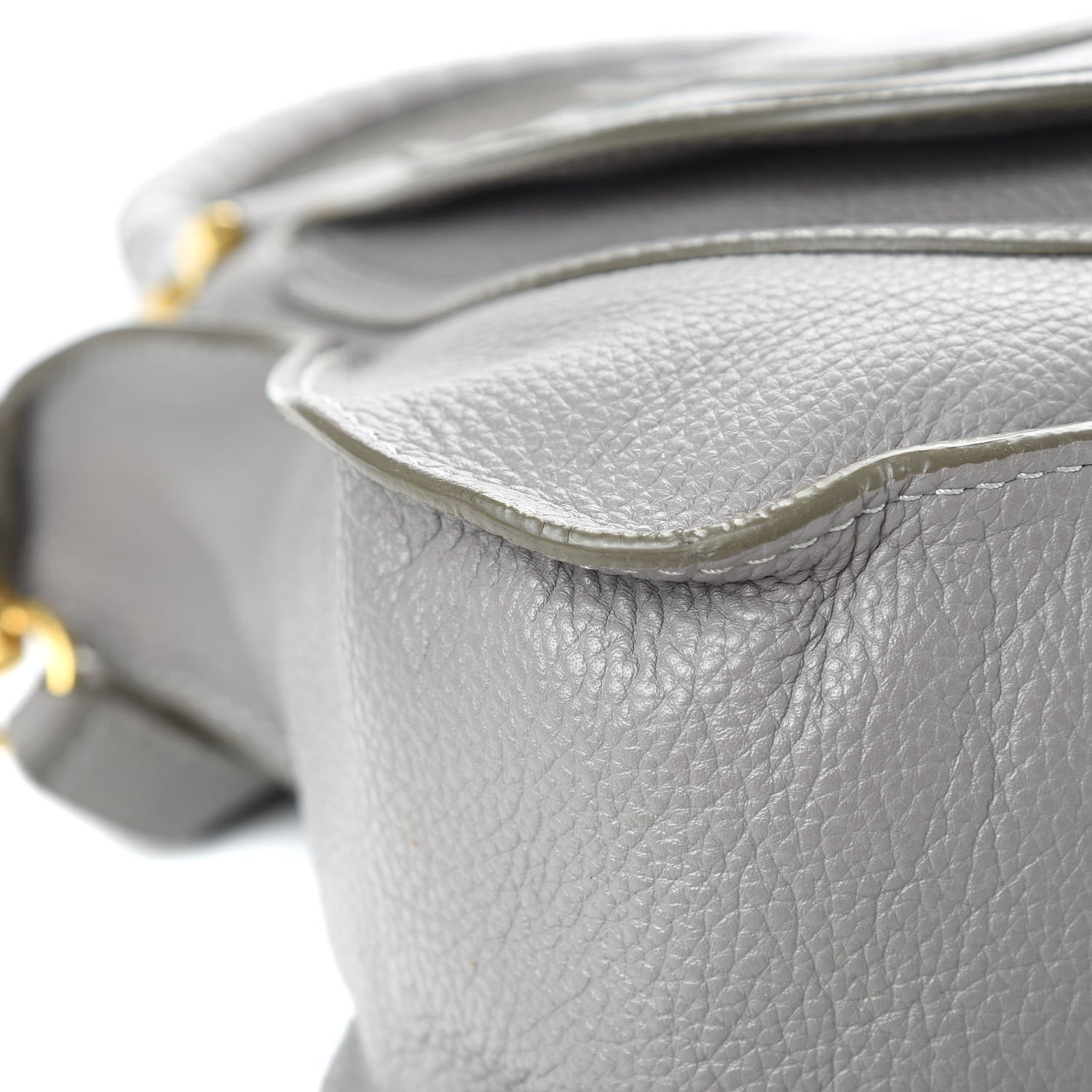 Chloe Calfskin Medium Marcie Satchel Cashmere Grey 9 of 18
