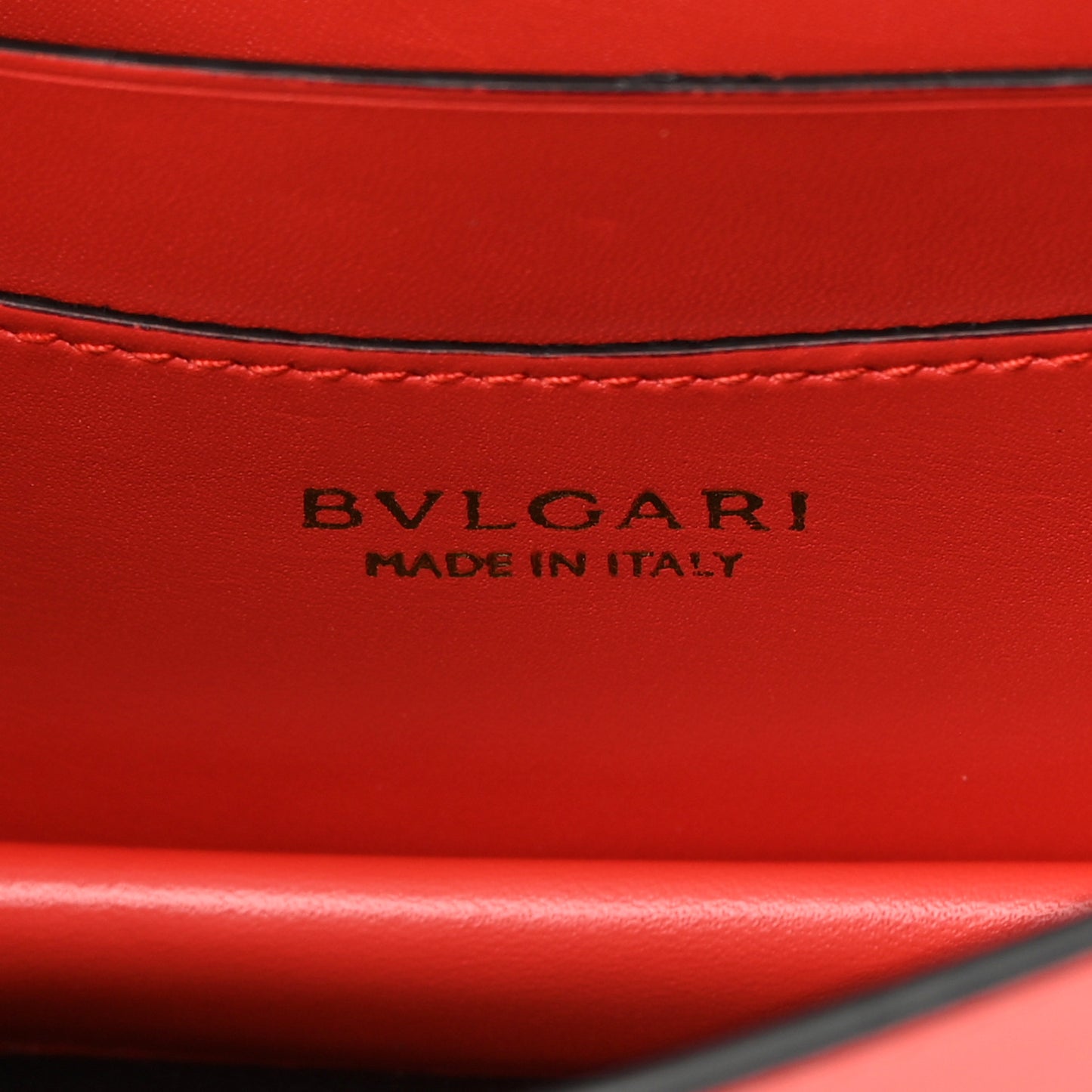 Calfskin Serpenti Forever Mini Flap Clutch Red