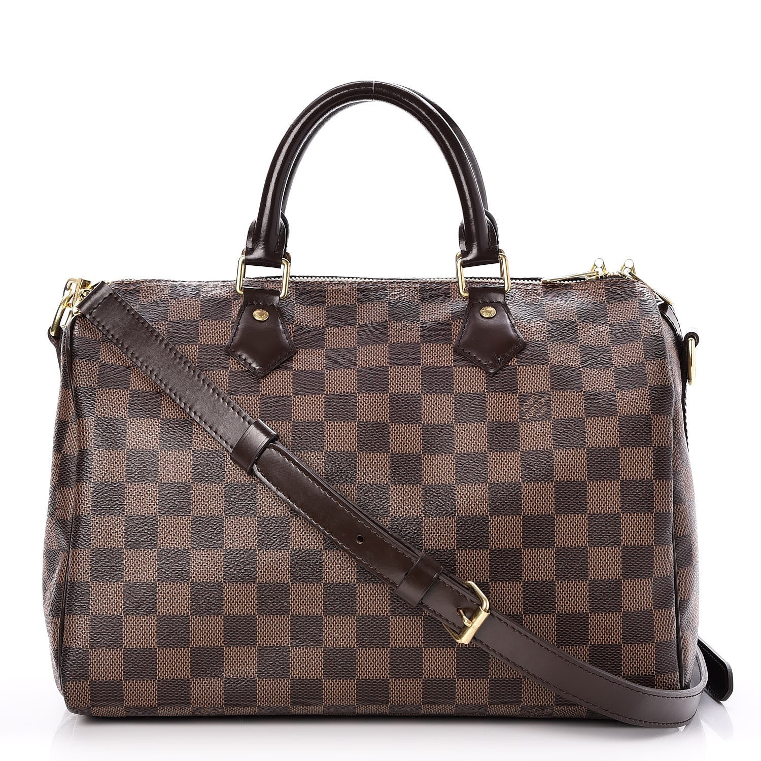 Louis Vuitton Damier Ebene Speedy Bandouliere 30 1 of 8