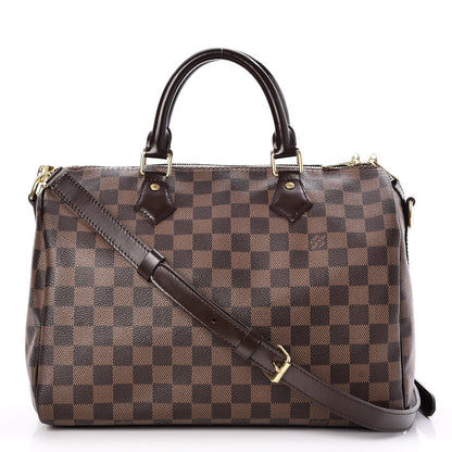 Louis Vuitton Damier Ebene Speedy Bandouliere 30 1 of 8