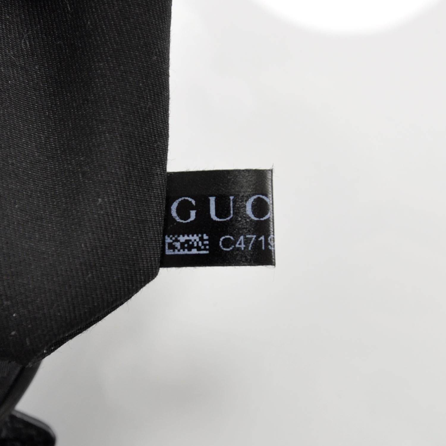 Gucci Nylon Monogram Messenger Bag Black 8 of 11
