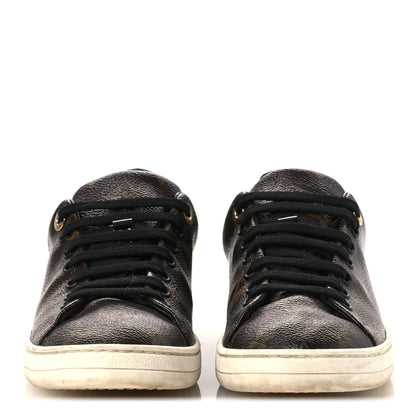 Louis Vuitton Patent Monogram Frontrow Sneakers 37 3 of 16