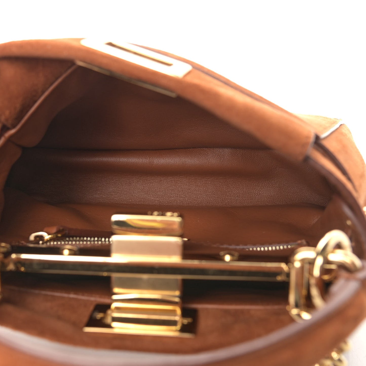 Chamois XS Peekaboo Iconic Satchel Cuoio