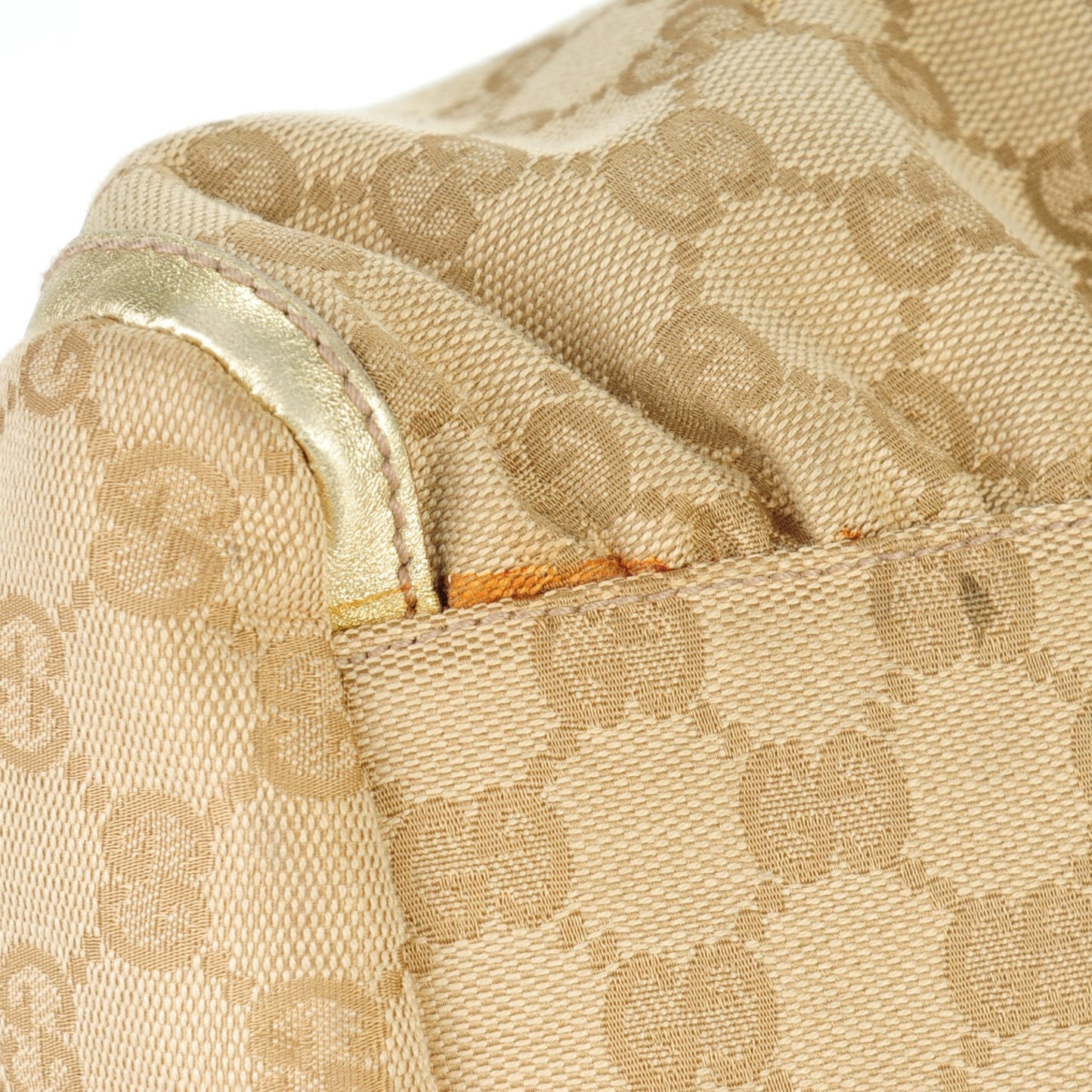 Monogram Large D Gold Hobo Gold