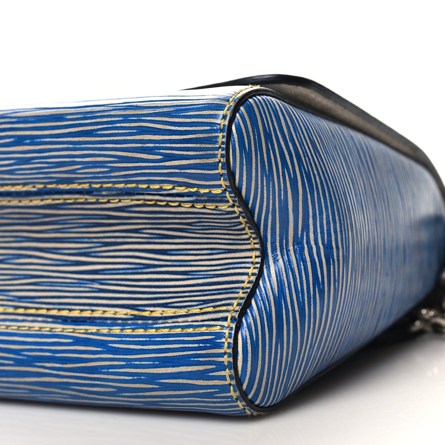 Epi Twist Shoulder Bag PM Denim Light