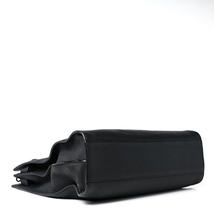 Saint Laurent Grained Calfskin Large Thin Sac De Jour Black 4 of 14