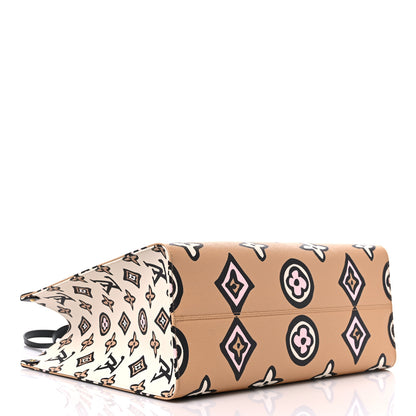 Louis Vuitton Monogram Giant Wild At Heart Onthego GM Arizona 4 of 8