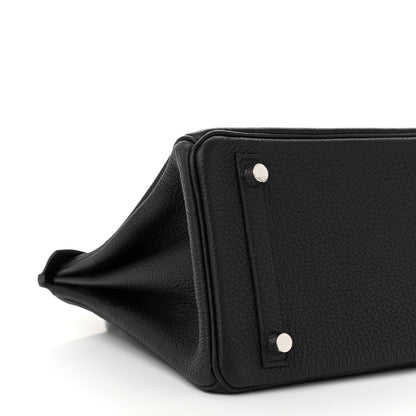 Hermes Togo Birkin 25 Black 9 of 11