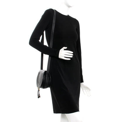 Chloe Calfskin Mini Marcie Round Crossbody Bag Black 2 of 9