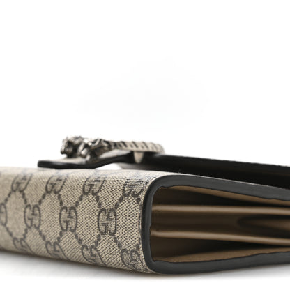 Gucci GG Supreme Monogram Mini Dionysus Chain Wallet Beige Taupe 10 of 11