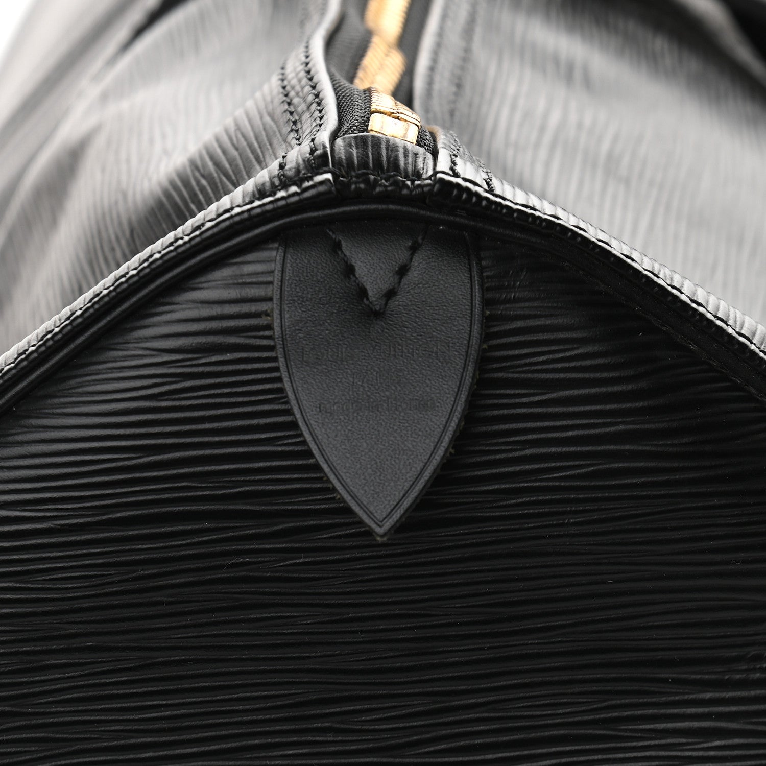 Louis Vuitton Epi Keepall 55 Black 6 of 9