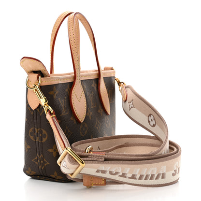 Louis Vuitton Monogram Neverfull BB Beige 3 of 14