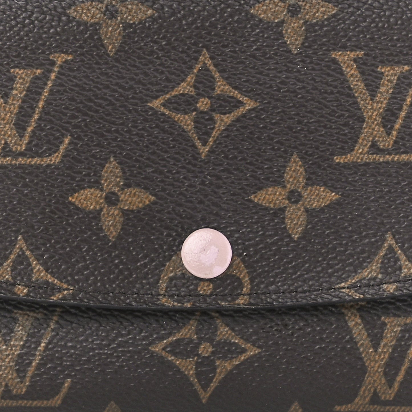 Monogram Emilie Wallet Rose Ballerine