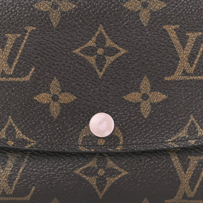 Louis Vuitton Monogram Emilie Wallet Rose Ballerine 8 of 11