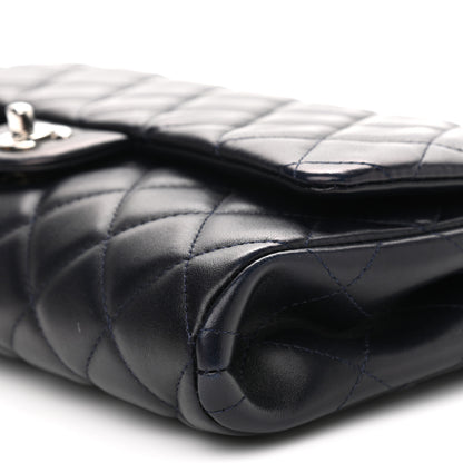 Chanel Lambskin Quilted Clutch With Chain Flap Black 6 of 10