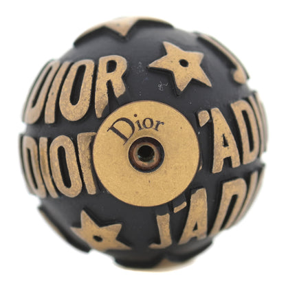 Christian Dior Metal J'Adior Mise En Dior Tribal Earrings Black 4 of 4