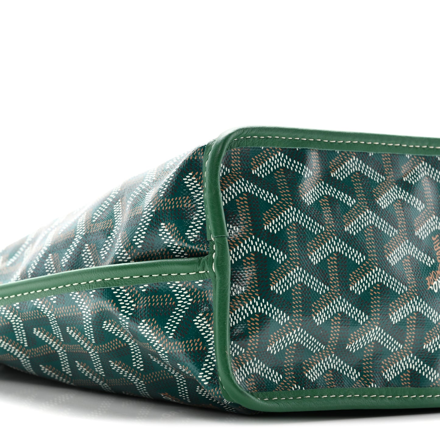 Goyardine Reversible Mini Anjou Green